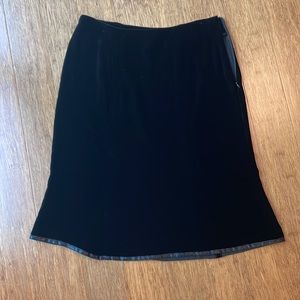 Mac & Jac velvet skirt